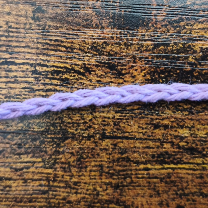 Zartes Armband/Fußbändchen aus 100 % Baumwolle