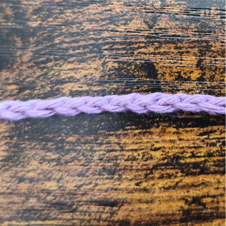 Zartes Armband/Fußbändchen aus 100 % Baumwolle