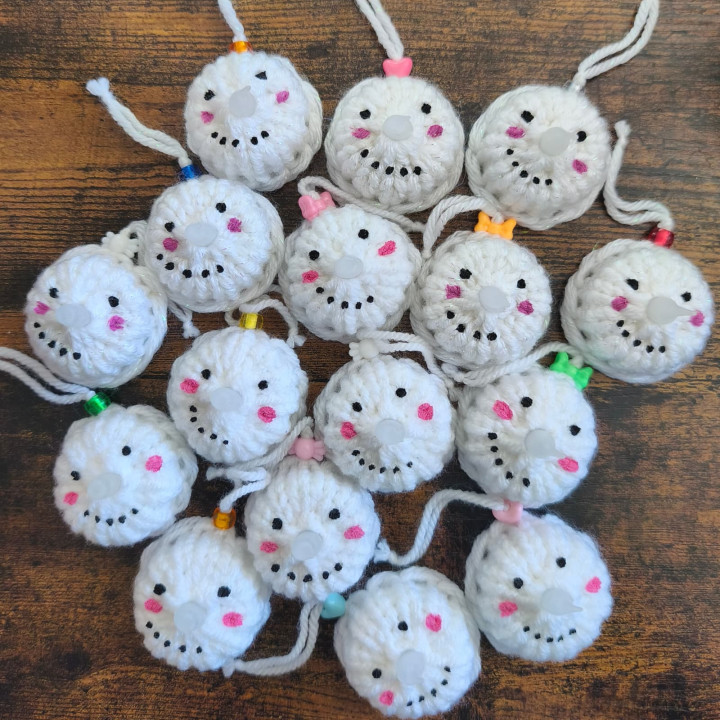 Teelicht-Schneemann