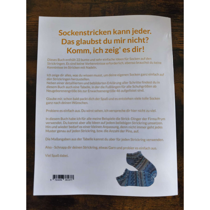 Masche um Masche - Stück für Stück zur fertigen Socke - 22 bunte und einfache Ideen für die Strickringe